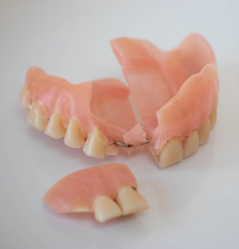 Broken Dentures that need repairing