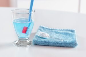 Denture cleaning supplies